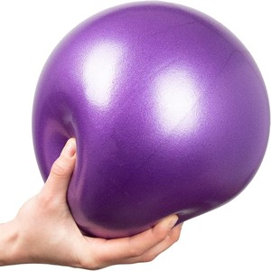 Pelota de Yoga Personalizable Beige Mate, Libre de PVC, Antiexplosión, 25 cm, Balón de Ejercicio para <span class=keywords><strong>Pilates</strong></span> con Bomba, para Uso Adulto - Product Image 2