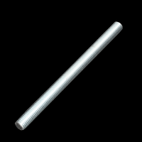 Customized Carbon Steel Grade 8.8 Blue-White Zinc Thread Stud Bolts Threaded Rods