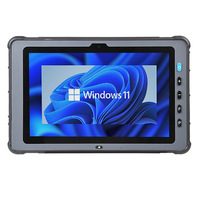 Tablet PC Industrial Resistente de 10.1'' con CPU I5-1235U, Sistema Operativo Windows, Pantalla de 750cd/m2, Wifi6, RJ45/RS232/HDMI, NFC, Escáner de Código de Barras 2D, UHF RFID