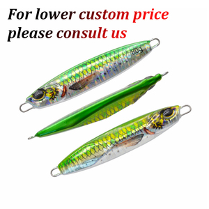 <span class=keywords><strong>Bassmaster</strong></span> Japón 60G/80G molde sonajero Bola de sonido fundición larga caída lenta paso Jigging señuelo Mar y Océano barco pesca Plantilla de Metal - Product Image 3