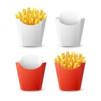 Boîtes à emporter personnalisées en papier kraft recyclable de qualité alimentaire pour hot-dogs coréens, burgers français, fast-food et poulet frit