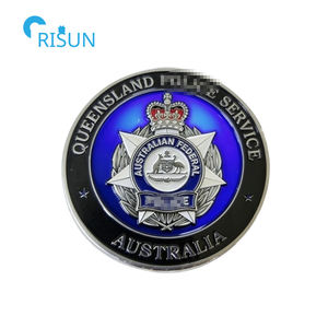 Pièces commémoratives personnalisées de la Faisceau de Forces du Nouvel-Angleterre (NSW) avec drapeau australien, médaille de vétéran, pièce de défi sur mesure Australie - Product Image 2