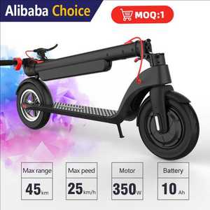 US EU Warehouse Hx Kixin <strong>X8</strong> Folding Electric <strong>Scooter</strong> Waterproof 350W 45KM Long Range 32KM/H Two Wheel E <strong>Scooter</strong> - Product Image 2