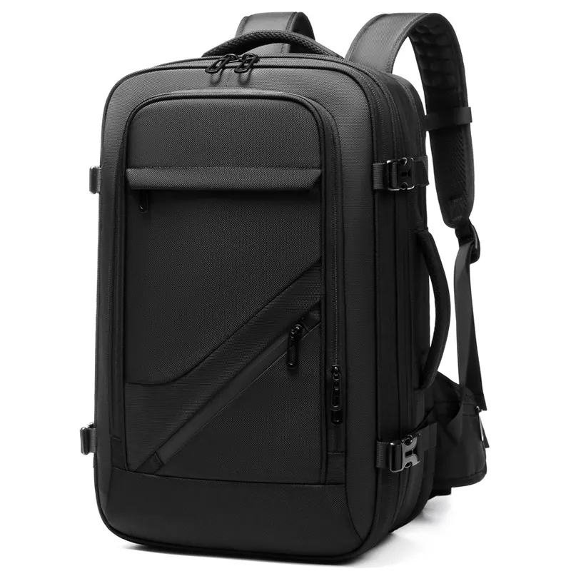 Zaino trekking uomo-bolsa para ordenador portátil para hombre, mochila personalizada de 15,6 pulgadas, resistente al agua, oxford, ransel, kulit, pria, wanita, OEM/ODM