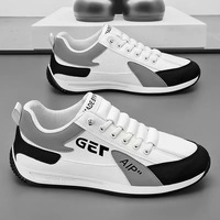 Chaussures de course ultra-légères pour hommes, sportives, avec semelle respirante en PVC, amorti souple, légères, pour étudiants et coureurs