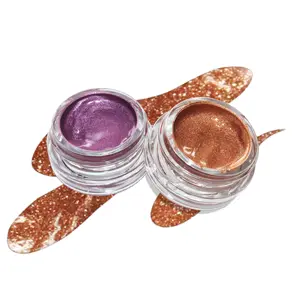 China Makeup Factory Jelly Eyeshadow Shimmer Eyeshadow No Brand Eye Shadow Glow Cream