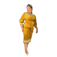 2024 robes d'été femmes robes décontractées africaines avec manches en maille robes femmes dame élégant bureau Style vêtements