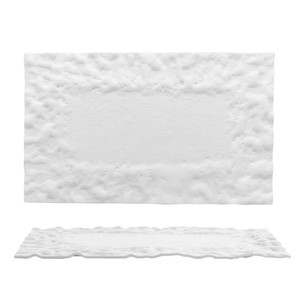 จานหินทรงสี่เหลี่ยมทำมือ 33 × 20 ซม. - Product Image 1