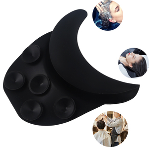 All'ingrosso morbido in Silicone antiscivolo Shampoo poggia collo cuscino salone lavandino cuscino collo con ventose - Product Image 1