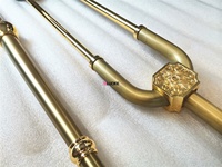 Balustrade d'escalier de Style moderne, Balustrade décorative en laiton Antique pour escalier ou balcon