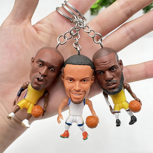 <span class=keywords><strong>Porte</strong></span>-clés en résine cool de basket-ball en gros pour poupées <span class=keywords><strong>porte</strong></span>-clés de charme créatif exquis - Product Image 6