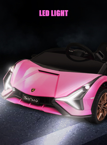 Venta al por mayor con licencia Lamborghini Baby Ride on Seat coche batería recargable almacén de la UE Dropshipping soporte juguetes al aire libre - Product Image 5