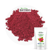 BSTBIO Fournisseur de poudre de jus de framboise rouge lyophilisée à bon prix