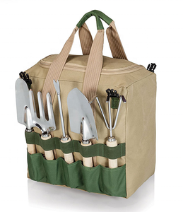 Silla de jardín plegable portátil con bolsa de mano desmontable y herramientas de jardín para jardinería al aire libre - Product Image 3