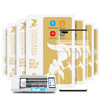 Film protecteur d'écran en TPU hydrogel souple, nano givré mat, 18x12cm, pour machine de découpe