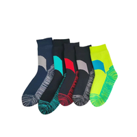 Chaussettes de randonnée thermiques imperméables 100 % coton pour l'extérieur - Séchage rapide, antibactériennes, hauteur cheville, pour sports d'hiver et ski