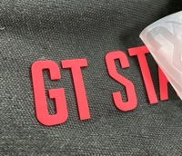Fabricant d'autocollants de transfert thermique en silicone 3D avec logo personnalisé, lettres, transfert thermique en caoutchouc pour t-shirts, sweats à capuche, vêtements