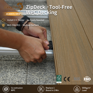 Mexytech - Revestimiento de Madera Sintética WPC 3D de Alta Calidad con Sistema de Fijación Oculto para Proyectos de Arquitectura Moderna y Diseño de Paisajes - Product Image 1