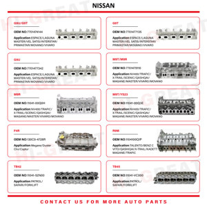 Nuovo <span class=keywords><strong>motore</strong></span> Diesel parti KA24DE KA24 <span class=keywords><strong>motore</strong></span> testa completa per il <span class=keywords><strong>motore</strong></span> <span class=keywords><strong>Nissan</strong></span> <span class=keywords><strong>Qashqai</strong></span> NV350 Urvan 11041-VJ260 - Product Image 4