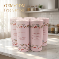 Fabricants de boîtes en métal rondes personnalisées de 100 g pour chocolat, boîtes en métal populaires pour café, thé, épices, mini boîtes en métal portables