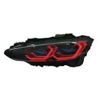 Nouvelles pièces automobiles SJC, phare avant pour BMW Série 4 G22 G80 G82 2021-2023, mise à niveau des phares laser RGB, phare multicolores