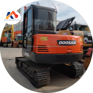 Doosan DH55 Mini pelleteuse d'occasion de 5 tonnes Terrassement hydraulique sur chenilles Petite pelleteuse Équipement de construction - Product Image 1