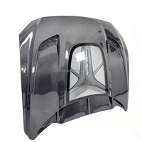 Kit carrosserie en fibre de carbone perforée transparente pour Ford Mustang modifiée, compatible avec les Ford Mustang 17-25