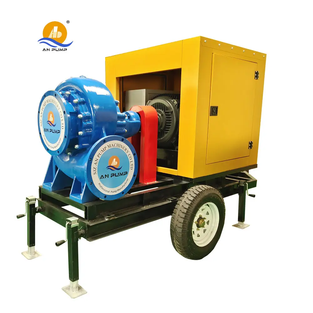 Large Capacity Diesel Engine Irrigation Water Mixed Flow Pump