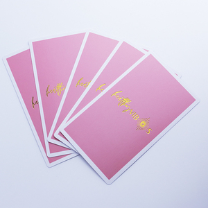 Chất Lượng Cao Tùy Chỉnh Thời Trang Khẳng Định Chơi Thẻ Hot Bán Có Thể In Giấy Với Thêu Logo Giáo Dục Công Cụ - Product Image 5