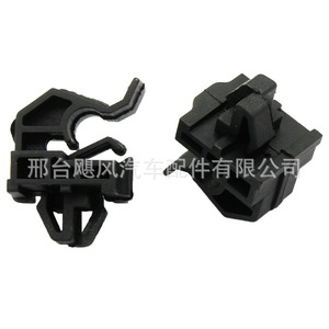 Clip de fixation de tige de support de capot 81174-2L000 pour Kia Hyundai Accent Sorento, plastique noir - Product Image 4