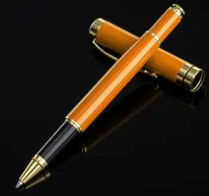 Promotional Custom Rose Gold Metal Click Gel Pens Wholesale Ballpoint Pen With Logo Ballpoint Pen