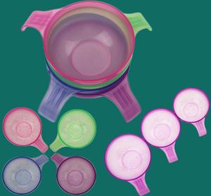 ชามโคลนสำหรับใบหน้าทำจากซิลิโคนพร้อมแท่งกวนอุปกรณ์ดูแลส่วนบุคคลทำโลโก้ได้ตามต้องการ - Product Image 3