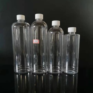 Custom transparent plastic dispensing bottles, small-mouth plastic bottles, emulsion dispensing bottles, ordinary <b>cap</b> PET - Product Image 1