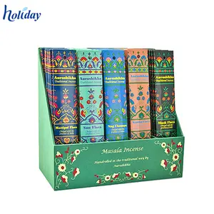 Custom Retail Store Cardboard Pen Display Stands Paper Tabletop Counter Display For Stationery