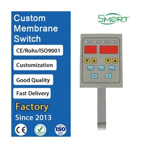 Thông minh thiết bị điện tử tùy chỉnh thực hiện in kỹ thuật số đồ họa lớp phủ phẳng LED màng Bảng điều chỉnh màng chuyển đổi bàn phím - Product Image 1