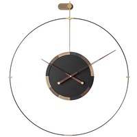 Horloge murale en métal au Design nordique, montre de luxe, décoration de maison moderne, à la mode minimaliste, nouveau, collection 2020