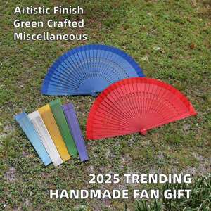 ร่มไม้ไผ่พับได้ งานแฮนด์เมด คอลเลคชั่นใหม่ปี 2025 เป็นมิตรกับสิ่งแวดล้อม ของขวัญแปลกใหม่สำหรับองค์กรและผู้หญิง - Product Image 2