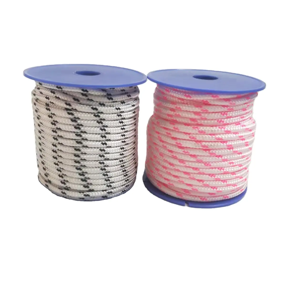 Spool Packing 1-4mm Red And White String Roping Ropes Twine Builders Rope Building Line For Craft