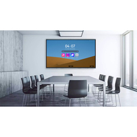 Tableau interactif intelligent HD 55 pouces avec écran 4K pour salle de réunion, offrant une fonction multi-touch