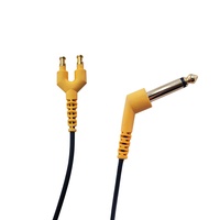 Câble pour casque d'audiomètre TDH39 DD45, mono, 2 mètres, câble pour écouteur contre-auriculaire