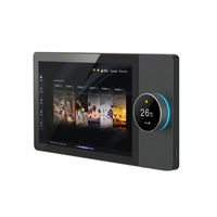 Sistem Rumah Pintar SMARSECUR Layar Sentuh 8-inci WiFi Multi-fungsi Pemutar Musik Zigbee Gateway BLE Panel Kontrol Pusat Dinding