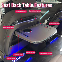 Table pliante pour siège arrière Jetour Zongheng G700, support pour ordinateur portable et tablette, accessoires de mise à niveau de l'intérieur de la voiture