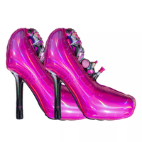 Chaussures à talons hauts de couleur ballon, 16 pouces, pour fête cosmétique, soirée d'enterrement de vie de jeune fille, anniversaire