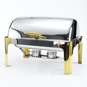 KHÁCH SẠN thương mại chaffing món ăn sang trọng chafing món ăn tự chọn món ăn phục vụ thép không gỉ - Product Image 2