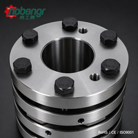 Coupleur d'arbre flexible de précision, bague extérieure en acier SUS304, disque rétractable, jeu nul, haute rigidité pour moteur pas à pas et servo CNC