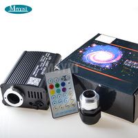 Kit de plafond étoilé pour voiture avec fibres optiques intelligentes, effet étoile filante et éclairage scintillant