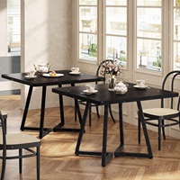 Ensemble de mobilier professionnel moderne pour la restauration, configuration modulaire, banquette de salon commerciale, fauteuil, mobilier de café, restaurant, table à manger, chaises