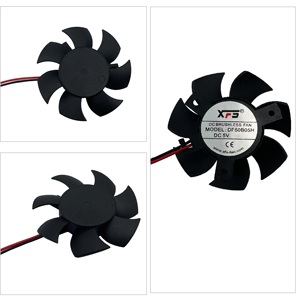 Ventilador Axial Silencioso sin Marco DF50B05H DC 5V/12V/24V OEM/ODM de Plástico para Difusor de Aroma y <span class=keywords><strong>Humidificador</strong></span> - Product Image 1