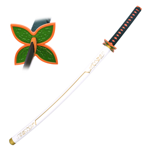 Espadas de Cosplay, Versión Blanca de Espadas de Anime, Espada de <span class=keywords><strong>Shinobu</strong></span> Kocho de Demon Slayer - Product Image 2