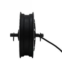 Moteur de roue électrique BLDC V4 5000W 260 45h pour moto, 14 * 3,5 pouces